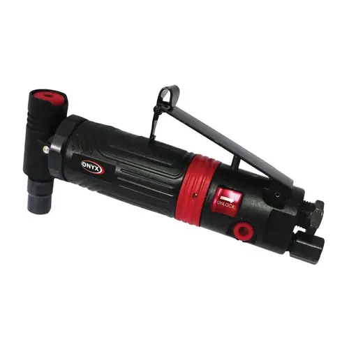 90 deg Quick-Lock Quiet Die Grinder, 1/4 in, 3.1 cfm