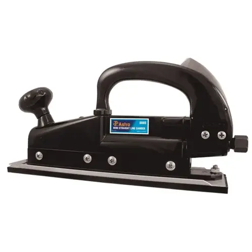 Short Straight Line Sander, 2-3/4 x 11 in, 3000 spm, 4 cfm, D-Handle Short Straight Line Sander, 2-3/4 x 11 in, 3000 spm, 4 cfm, D-Handle