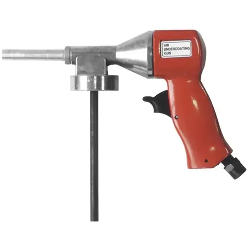 Air Undercoat Gun, 1/4 in, 40 psi
