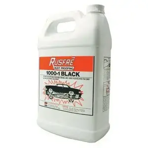 Rusfre 1000-1B All Purpose Rustproofing, 1 gal, Black
