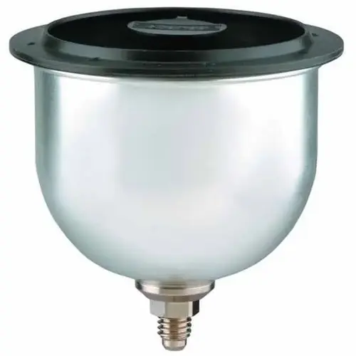 81-381 Gravity Feed Cup, 8 oz, Use With: DeVilbiss SRi, SRiW, SRiPro, and Binks Cub Gravity Guns