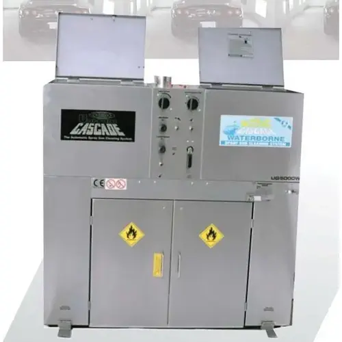 Solventborne and Waterborne Spray Gun Cleaner, Solventborne and Waterborne, 3.7 gal Tank Solventborne and Waterborne Spray Gun Cleaner, Solventborne and Waterborne, 3.7 gal Tank