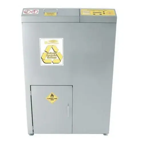 Solvent Recycler, 16 gal Tank, 220 to 240 V, 2800 W, 30 A, 1 Phase, 8 to 10 hr Distillation Solvent Recycler, 16 gal Tank, 220 to 240 V, 2800 W, 30 A, 1 Phase, 8 to 10 hr Distillation