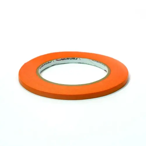900 Orange Maksing Tape 0.25 inch, 6 mm X 33 m