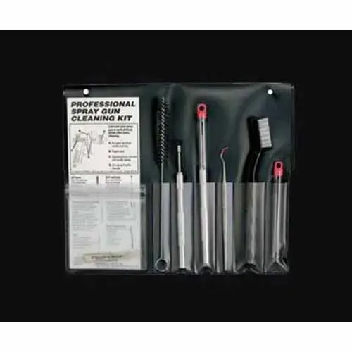 Gun Cleaning Kit, Use With: DeVilbiss, TEKNA, FinishLine Brand Spray Gun Gun Cleaning Kit, Use With: DeVilbiss, TEKNA, FinishLine Brand Spray Gun