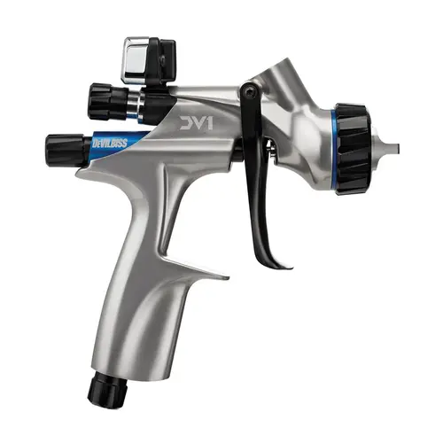 DV1-B PLUS HVLP Uncupped Basecoat Spray Gun, 1.2, 1.3, 1.4 mm Nozzle, HVLP Uncupped, DV1-B PLUS