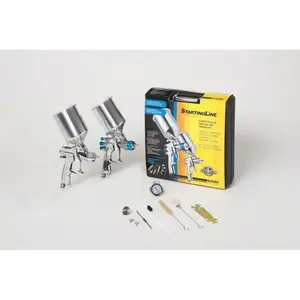 DeVilbiss 802343 HVLP Automotive Painting and Touch Up Kit, HVLP Automotive