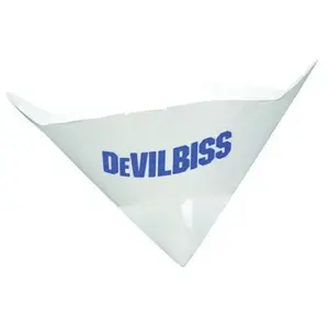 DeVilbiss 802852 Superfine Premium Paint Strainer, 125 um Micron, Nylon - pack of 1000