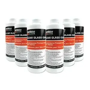 DeVilbiss 803669 Clear Glass Coating, 1 qt Can, Liquid, 100 sq-ft/qt, White