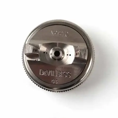 AV-440-410 Air Cap, 9 to 11 cfm, Use With: JGA-670, PLUS-514P-12 Plus Suction Feed Gun AV-440-410 Air Cap, 9 to 11 cfm, Use With: JGA-670, PLUS-514P-12 Plus Suction Feed Gun