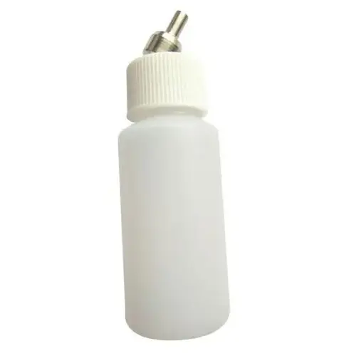 DGR-318 Bottle and Lid, 1 oz, Use With: DGR-502S-50 DAGR Siphon Feed Airbrush DGR-318 Bottle and Lid, 1 oz, Use With: DGR-502S-50 DAGR Siphon Feed Airbrush