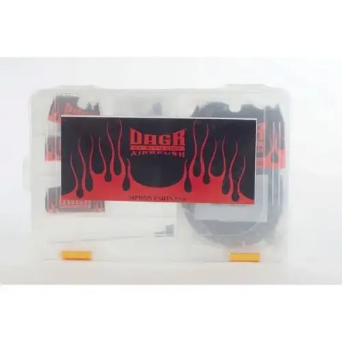 DGR-402 Parts Pak, Use With: DGR-502S-50 DAGR Siphon Feed Airbrush DGR-402 Parts Pak, Use With: DGR-502S-50 DAGR Siphon Feed Airbrush