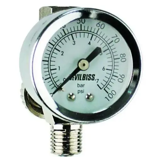 HAV-512 High Output Air Adjusting Valve with Gauge, 1/4 in MNPT inlet x 1/4 in FNPT Outlet