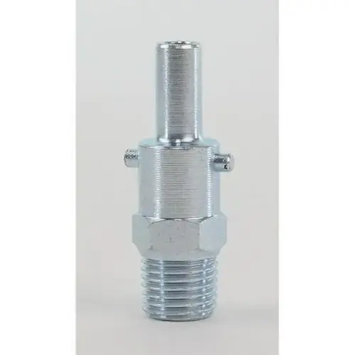 P-H-4069 Air Bayonet Quick Disconnect Stem, 1/4 in MNPT, 250 psi, Steel