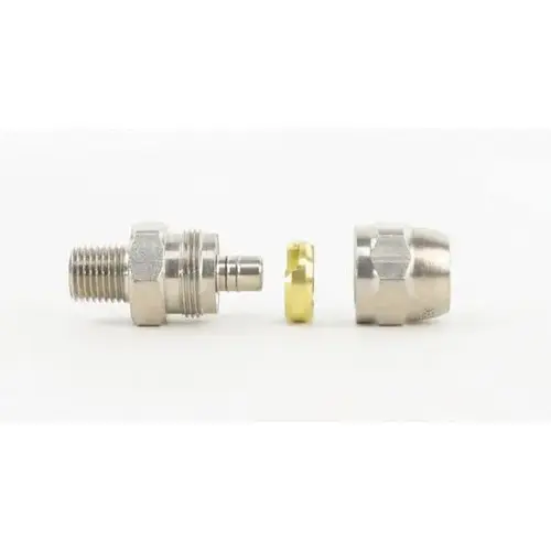 P-HC-4599 Reusable Straight Hose Connector, 1/4 in MNPS P-HC-4599 Reusable Straight Hose Connector, 1/4 in MNPS