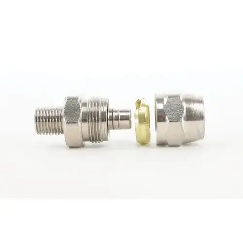 P-HC-4955 Reusable Straight Hose Connector, 1/4 in MNPT P-HC-4955 Reusable Straight Hose Connector, 1/4 in MNPT