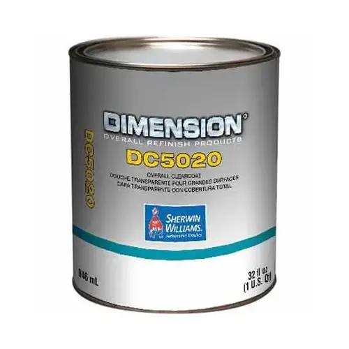 DC5020-4 High Solid National Rule Multi/Overall Clearcoat, 1 qt Can, Gloss DC5020-4 High Solid National Rule Multi/Overall Clearcoat, 1 qt Can, Gloss