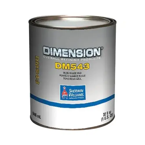 DM543-4 Mixing Toner, 1 qt Can, Blue Shade Red DM543-4 Mixing Toner, 1 qt Can, Blue Shade Red