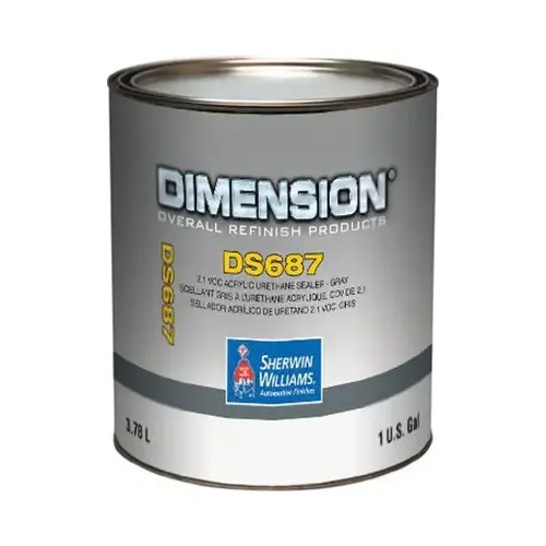 DS687-1 2.1 VOC 2K Primer Sealer, 1 gal Can, Gray, 4:1:1 Mixing DS687-1 2.1 VOC 2K Primer Sealer, 1 gal Can, Gray, 4:1:1 Mixing