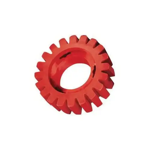 Eraser Wheel Only, 4 in Dia, Red
