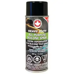 DOMINION SURE SEAL 24052 Heavy Duty All-Purpose Silicone Spray, 16 oz Aerosol Can, Liquid