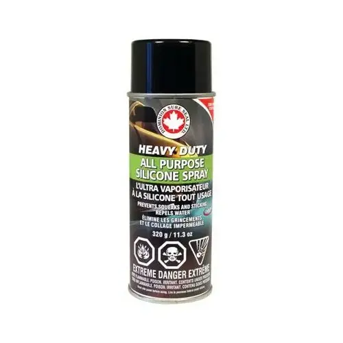 Heavy Duty All-Purpose Silicone Spray, 16 oz Aerosol Can, Liquid