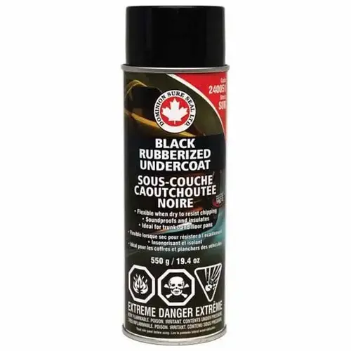SUR Quick Dry Undercoating, 405 g Bottle, Black SUR Quick Dry Undercoating, 405 g Bottle, Black