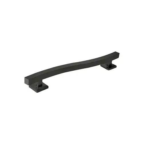 Matte Black 'S' Square 18" Grab Bar Matte Black 'S' Square 18" Grab Bar