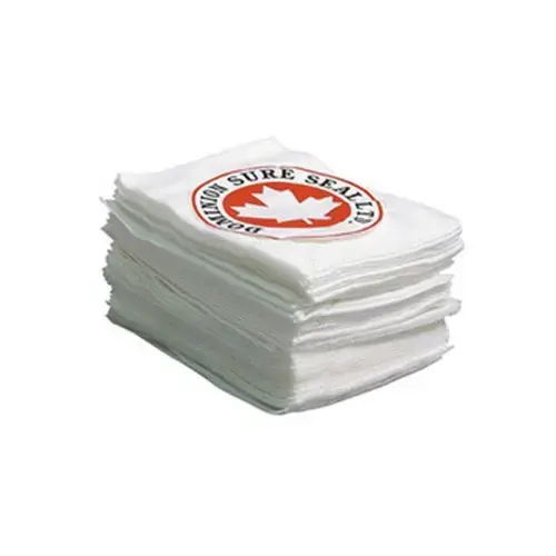 00129 Tack Cloths, White