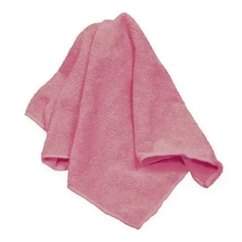 Extra Soft Micro Finishing and Detailing Cloth, 16 x 16 in, 30% Polyamide, 70% Polyester, Pink