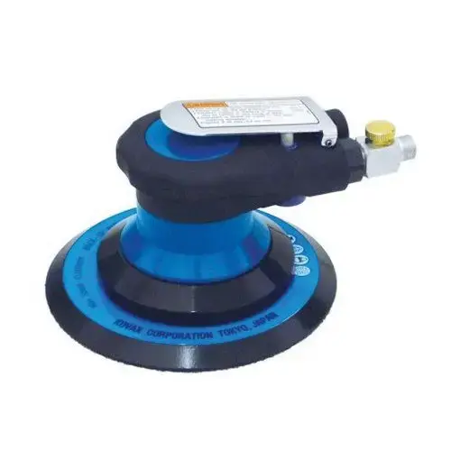 Dual Action Palm Sander, 6 in, 8500 to 10000 rpm, 13.4 scfm, 57 to 87 psi Dual Action Palm Sander, 6 in, 8500 to 10000 rpm, 13.4 scfm, 57 to 87 psi