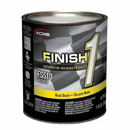 FS510-4 4.1 VOC Enamel Sealer Undercoat, 1 qt Can, Black FS510-4 4.1 VOC Enamel Sealer Undercoat, 1 qt Can, Black