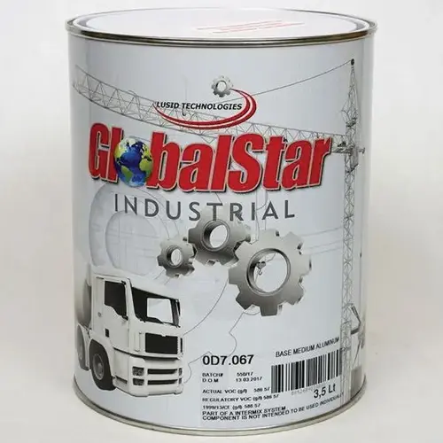 0D7067 Mixing Toner, 3.5 L Can, Medium Aluminum