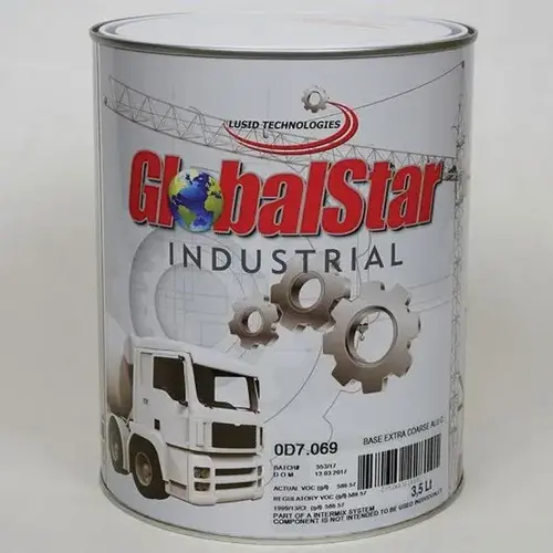 0D7069 Mixing Toner, 3.5 L Can, Base Extra Coarse Aluminum 0D7069 Mixing Toner, 3.5 L Can, Base Extra Coarse Aluminum