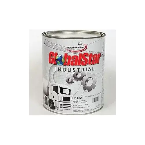 UHS Polyurethane Topcoat, 0.75 gal Can, Black, 369.1 sq-ft/gal Coverage UHS Polyurethane Topcoat, 0.75 gal Can, Black, 369.1 sq-ft/gal Coverage