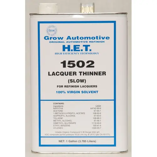LACQUER THINNER SLOW