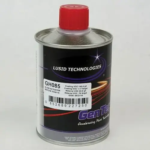 Slow Low VOC Activator, 1/2 pt Can, Fluid Slow Low VOC Activator, 1/2 pt Can, Fluid