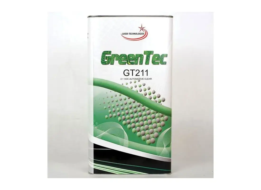 GreenTec GT211(5L) GT2115L Premium 2.1 VOC Automotive Clearcoat, 5
