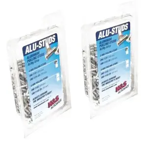 H&S Autoshot UNI-1242 T-Handle Pulling Stud, 4 mm Dia, Aluminum/Silicon, 250/PK