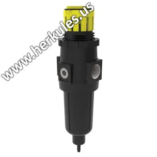 Filter Regulator, 1/4 in NPT Connection, 75 psi Setting, Use With: GW/R-T Paint Gun Washer Filter Regulator, 1/4 in NPT Connection, 75 psi Setting, Use With: GW/R-T Paint Gun Washer