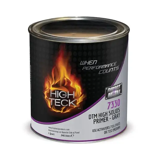 Direct-To-Metal 2K High Solids Primer-Gray-QT Direct-To-Metal 2K High Solids Primer-Gray-QT