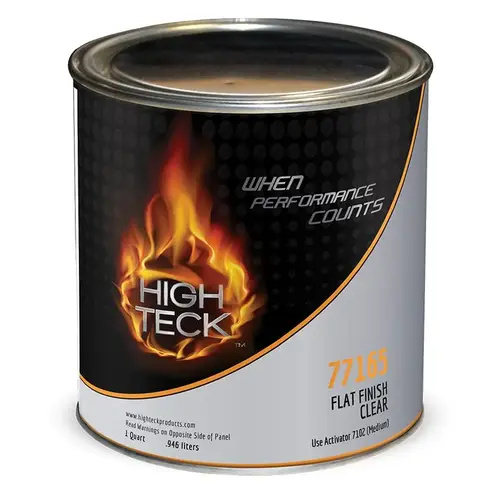 Flat Finish Clear Flat Finish Clear