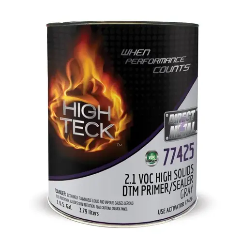 DTM・DAW shellac High Teck Products NO-77425-1 2.1 VOC High Solids DTM Primer