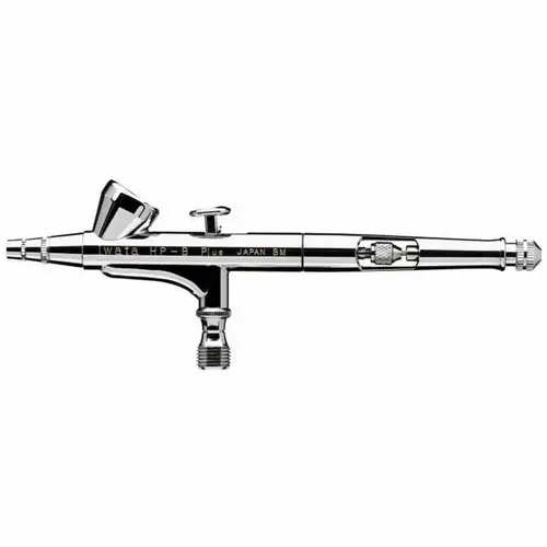 High Performance HP-B Plus Series Dual Action Gravity Feed Airbrush, 5-3/4 in OAL, Brass High Performance HP-B Plus Series Dual Action Gravity Feed Airbrush, 5-3/4 in OAL, Brass
