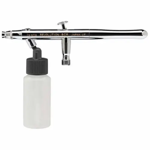 Revolution HP-BCR Series Dual Action Siphon Feed Airbrush, 5.87 in OAL, Steel Revolution HP-BCR Series Dual Action Siphon Feed Airbrush, 5.87 in OAL, Steel