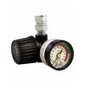 Anest Iwata USA 8131B Adjustable Air Flow Regulator, 1/4 in FNPT Inlet x 1/4 in FNPT Outlet, 0 to 60 psi