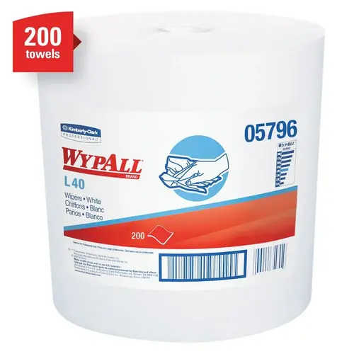 L40 Series Center-Pull Towel, 12.2 x 10 in, 200, Double Re-Creped, White, 1 Plys L40 Series Center-Pull Towel, 12.2 x 10 in, 200, Double Re-Creped, White, 1 Plys