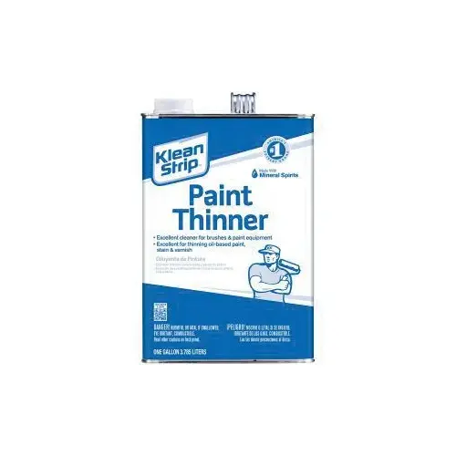 Paint Thinner 1 Gallon - Plastic Container Water White Paint Thinner 1 Gallon - Plastic Container Water White