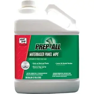 Klean Strip GPW364 Waterbased Panel Wipe, 1 gal Bottle, Water White, Liquid