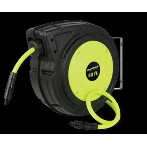 L8250FZ Retractable Air Hose Reel, 3/8 in, 50 ft L8250FZ Retractable Air Hose Reel, 3/8 in, 50 ft